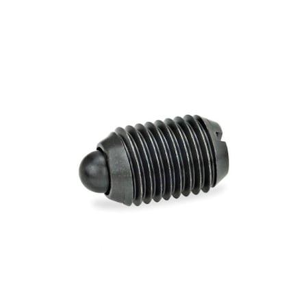 GN615.1-M10-B Spring Plunger Steel